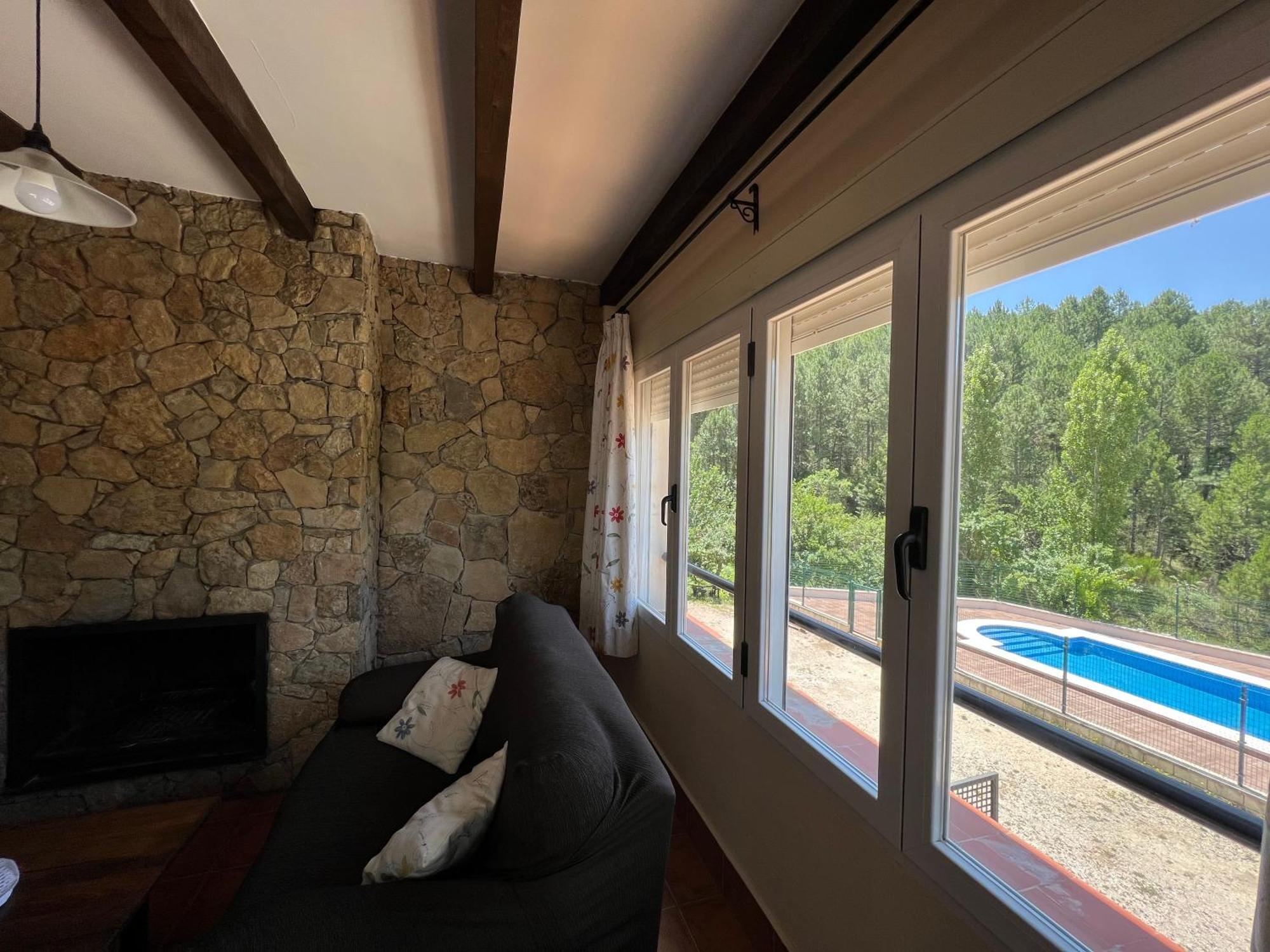 Duplex Rio Madera Lejlighed Segura de la Sierra Eksteriør billede